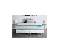Ensemble BODYZONE+ 160x200 Ressorts ensaches, visco 5 zones Ultra epaisseur