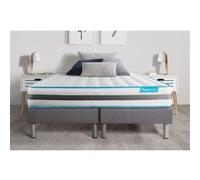 Ensemble BODYZONE 180x200 Ressorts ensaches 3 zones Ultra epaisseur