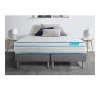 Ensemble BODYZONE+ 180x200 Ressorts ensaches, visco 5 zones Ultra epaisseur