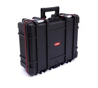 Ensemble boîte à outils pour technicien avec caisse de transport robuste
