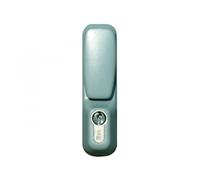 Ensemble bouton cylindre grand modèle ISEO anti-vandalisme - Gris métal - 94012007T