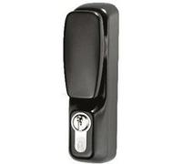 Iseo Bouton tournant 94012005T – cylindre profil européen antivandalisme – Noir