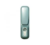 Ensemble bouton tirage fixe cylindre grand modèle ISEO Gris métal - 94013007
