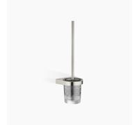Ensemble brosse de toilette Dornbracht, modèle mural, verre en cristal, 83900970-06, Couleur: Platine Mat