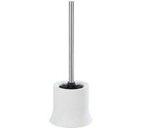 Wenko Brosse WC Basic - Posée - D 14 x H 38 cm - Blanc