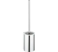 Ensemble brosse WC Keuco Plan Insert et tête de brosse noir, chrome, 1 pièce.