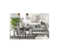 Ensemble Buffet 4P + Table de Repas à 4 Pieds - HOFFMAN -