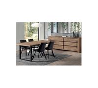 Ensemble Buffet + Table 230cm Aspect Bois - NILLA -