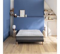 Ensemble Matelas Sommier 80 x 190 So Good 0819 + Sommier + jeu de pied