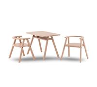Ensemble bureau enfant avec 2 chaises Growing Green Blush