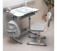 Ensemble bureau enfant 'Sala' 2 pièces table enfant avec chaise Gris