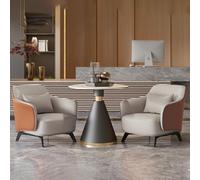Ensemble canapé de bureau avec table et chaise modernes pour la maison, le balcon, les loisirs, design polyvalent