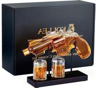 Ensemble carafe à whisky avec verres pour bar