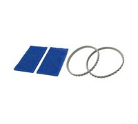 Ensemble cartouche filtrante et rail Hayward pour TigerShark QC RCX70103 | Pièce de rechange pour nettoyeur de piscine robotique en plastique résistant RCX23002
