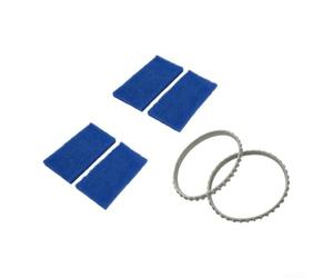 Ensemble cartouche filtrante et rail Hayward pour TigerShark QC RCX70103 | Pièce de rechange pour nettoyeur de piscine robotique en plastique résistant RCX23002