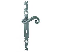Ensemble Cévennes BRIONNE fer patiné Clé i - Entraxe 165 - 1010712SP