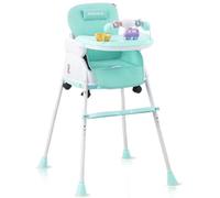 Ensemble Chaise Haute Et Poussette 2 En 1 (Vert Menthe)