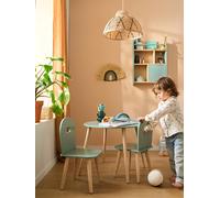 Ensemble chaises et table ARC-EN-CIEL vert sauge TU