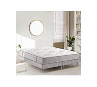 Ensemble simmons sw2 ressorts ensachés 160/2x80x200 Blanc