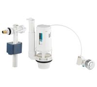 Ensemble Chasse d'Eau avec Robinet Flotteur et Mécanisme à Câble - Double Chasse 3 litres / 6 litres - Installation Facile pour Réservoirs WC - NOYON & THIEBAULT