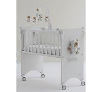 Ensemble Cododo Nanan Puccio Bleu Clair avec Matelas + Couette