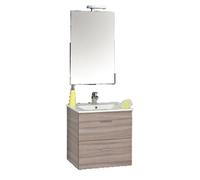 Ensemble complet angelo l60 cm 2 coulissants NEOVA PTN 14060