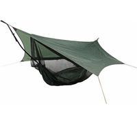 Ensemble complet de hamac ultra-léger XXL, avec moustiquaire et bâche de protection | Capacité de charge : 200 kg | Poids : seulement 1,8 kg | Idéal pour les aventures en plein air