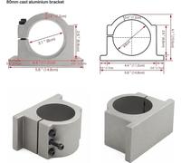 Ensemble complet de moteur de broche CNC - Refroidissement par eau - 2,2 kW - 220V - ER20 - Inclut les pompes