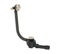 Ensemble complet Hansgrohe AXOR Flexaplus 42541820 Bonde et trop-plein pour baignoire, nickel brossé