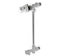 Ensemble complet monotube avec canne, pour sortie sol, entraxe 4cm