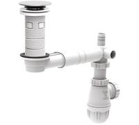 Ensemble complet universel bonde tubulure siphon et prises extraplat
