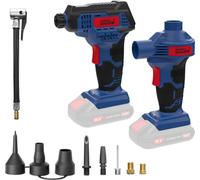 Ensemble compresseur et pompe à air sans fil KLS 18-0, 11 pièces