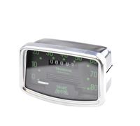 Ensemble Compteur Rectangulaire Transval 124 Pour Mobylette Mbk 88 Neuf 80km/H
