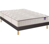 Ensemble Cosy Lit-90 x 190 cm-Anthracite
