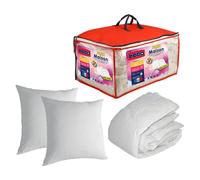 Ensemble couette + 2 oreillers Pack Maison 260x240cm 300gr/m² + 2 oreillers 60x60