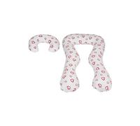 Ensemble coussins d'accouchement pre/post natal pour les femmes coers rouges