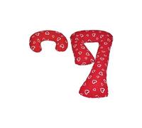 Ensemble coussins pre/post natal usages multiples confortable coers blancs