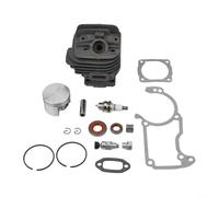 Ensemble Cylindre 44.7mm pour Tronçonneuse MS260 Ensemble Cylindre | Revêtement pour nikasil, conductivité thermique élevée, résistance , diamètre 44.7mm, compatible 026 MS260