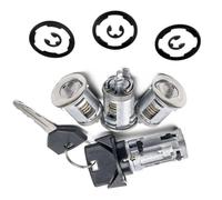 Ensemble Cylindre De Verrouillage De Commutateur D'allumage, Baril De Serrures Porte Avec ompatible Avec Jeep Pour Wrangler 1991-1996 OE 5161055AA verrouillage d'allumage