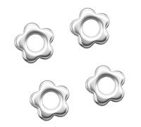 Ensemble d ' inserts de tamis, 4 pièces de fleurs en acier | Pour briser les amas de poudre pendant la préparation du thé, la préparation du thé à domicile et l ' utilisation