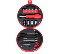 Ensemble d ' outils à main en forme de pneu avec fixation de, Red | Composants d ' outils en acier carbone, fentes de rangement équipées avec loquet, tâches de fixation manuelle de