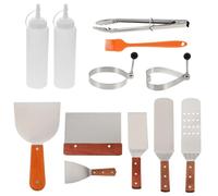 Ensemble D’Outils Barbecue Extérieur en Acier Inoxydable, Camping | Kit Complet et Professionnel, Facile à Manipuler, pour Barbecue Extérieur et Camping, Usage Simple