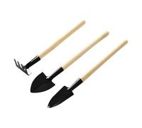 Ensemble d ' Outils de Jardin Robuste 3 en 1 en Acier manganèse, Ensemble de désherbage, Parfait pour Les projets d ' aménagement paysager à échelle, Petit Ensemble de bagarres à Pelle