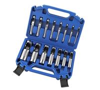 Ensemble d ' outils de perforation multi-usages polyvalents 15 pièces avec organisateurs pour travaux d ' artisanat et de réparation de bracelets de montre Outil de perforation résistant à la