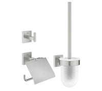 Ensemble d'accessoires 3-in-1 pour WC GROHE Start Cube supersteel