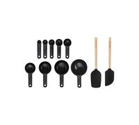 Ensemble d'accessoires de cuisine universels KitchenAid, 11 pièces, noir