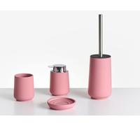 Ensemble d'Accessoires de Salle de Bain 4 Pièces en Polyrésine Distributeur