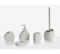 Ensemble d'Accessoires de Salle de Bain 5 Pièces Distributeur de Savon Port