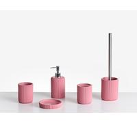 Set de 5 accessoires de salle de bain CAMANA Rose