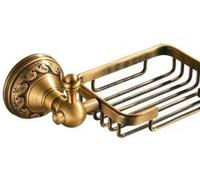 Ensemble d'accessoires de salle de bain en aluminium, finition bronze vieilli